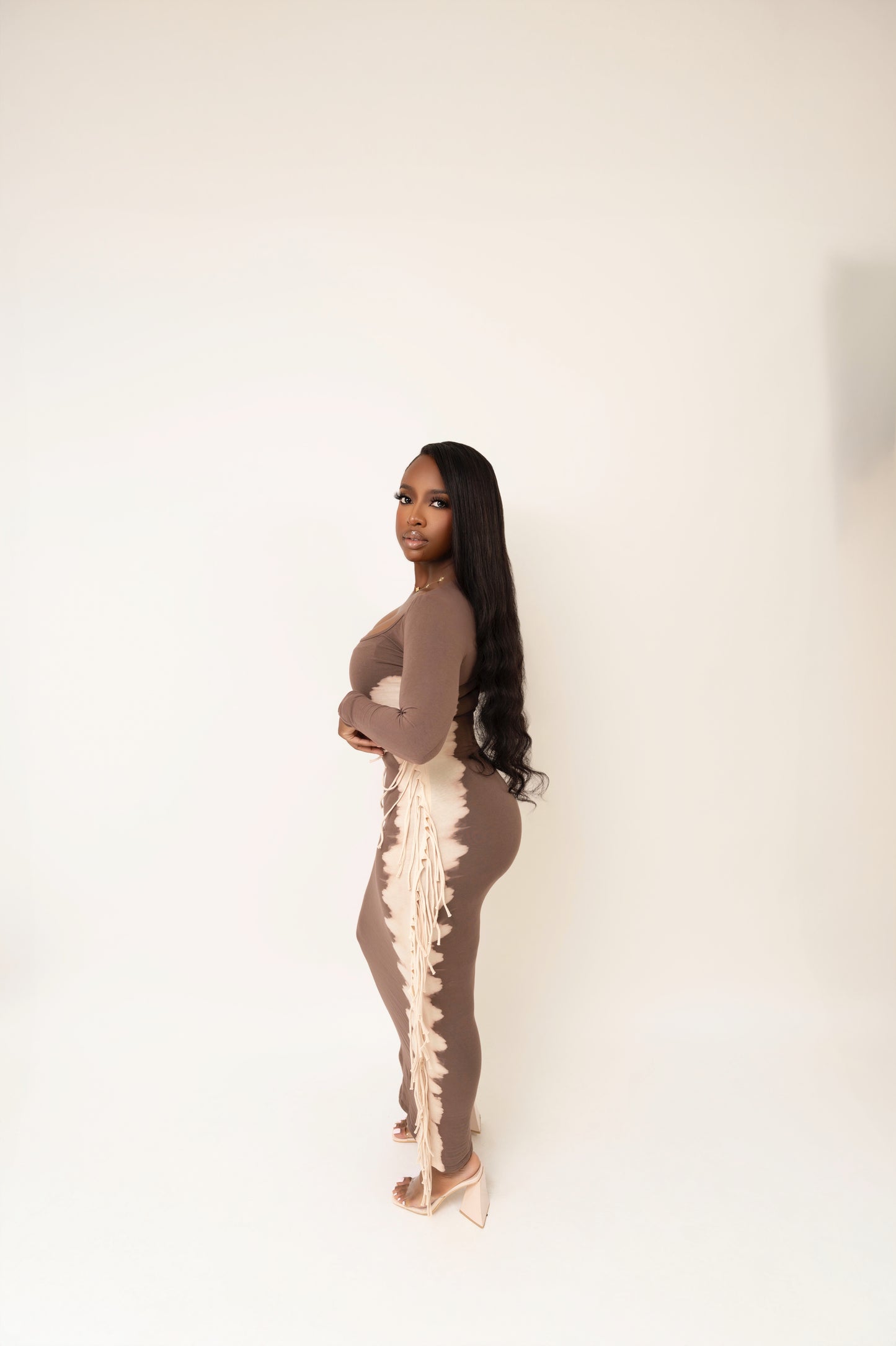 Keisha Fringe Dress