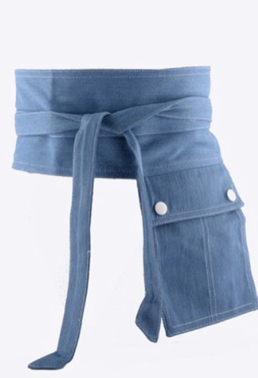 Denim Waist Belt